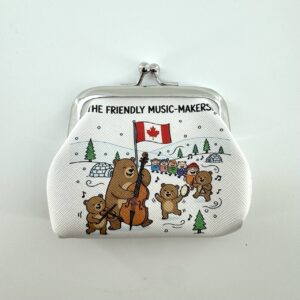 t1309 Bears Playing Music Purse