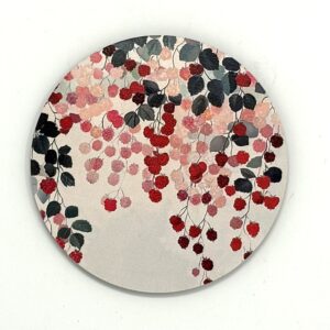 990409 Raspberry Coaster
