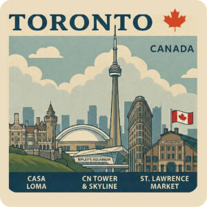 t0401  A Box of 4 Coasters