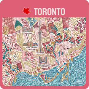 t0403  A Box of 4 Coasters