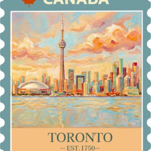 t0902 Landscape Oil Painting magnet