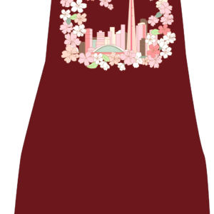 t1201 Cherry Blossom Apron