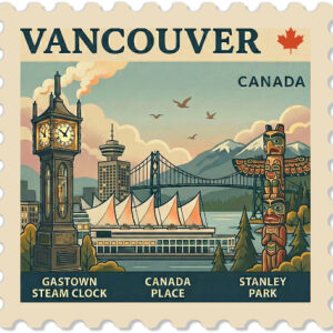 v0915 Postage Magnet