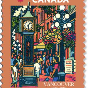v0919 Gastown Steam Clock magnet