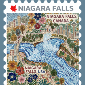 n0303 Vibrant Colors Falls sticker