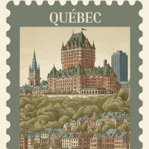 q0301 City Illustration sticker