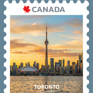 t0301 CN Tower sticker