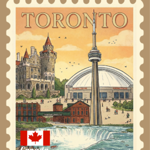 t0303 Toronto Scenic Combo sticker