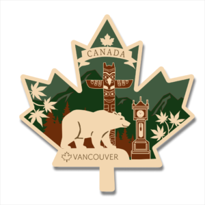 v0208 Totem Clock 4-Layer ornament