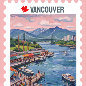 v0306 Vancouver Watercolor sticker