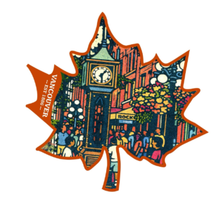 v0507  Steam Clock magnet