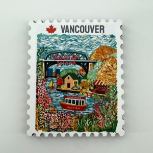 v0912 Hand-Drawn Granville Island magnet